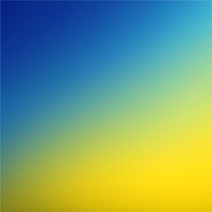 Obraz premium modern blue and yellow gradient color background