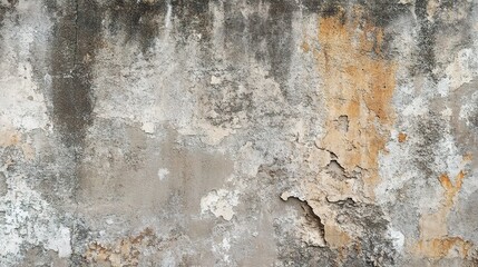 Obraz premium Textured Wall with Peeling Paint and Natural Patina