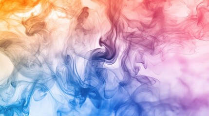 Fototapeta premium Colorful Abstract Smoke Art for Creative Projects