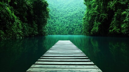 Tranquil Reflections: A Nostalgic Escape into Nature's Serenity