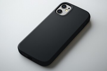Smartphone case mockup isolated created with Generative AI
