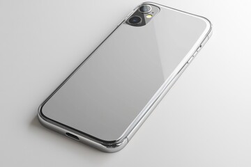Smartphone case mockup isolated created with Generative AI