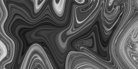 Obraz premium The texture of mix color and black marble pattern modern style Liquid background. colorful marble pattern of the blend of curves. Acrylic painting with colorful shiny gradient Design Projects and Text