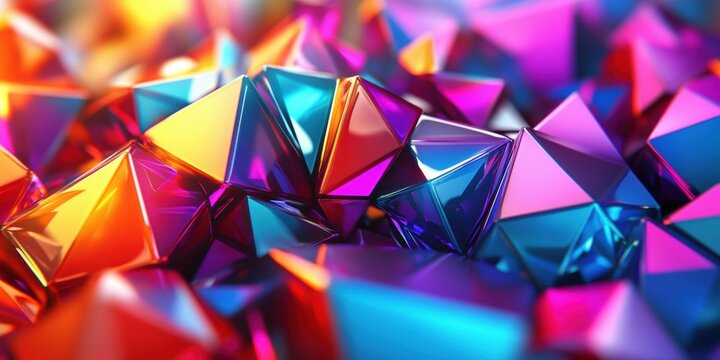 colorful crystals wallpapers hd wallpapers