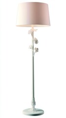 Modern PNG white floor lamp perfect for enhancing interior decoration.
