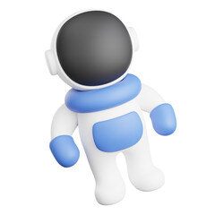 3d render of space suit.