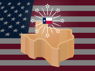A Texas-shaped box