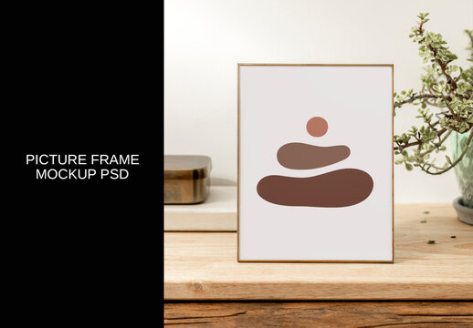 Interio Picture Frame Mockup