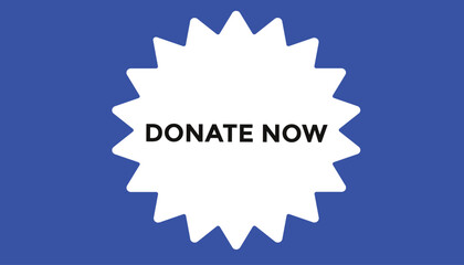 Donate now web banner templates. Vector Illustration 
