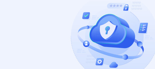 Cybersecurity in Cloud Computing Banner