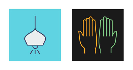 Overhead Light Vector Icon