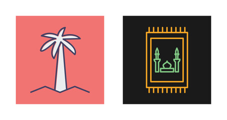 Coconut Tree Vector Icon