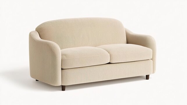 recommend clip art: A reclining sofa on solid white background, single object