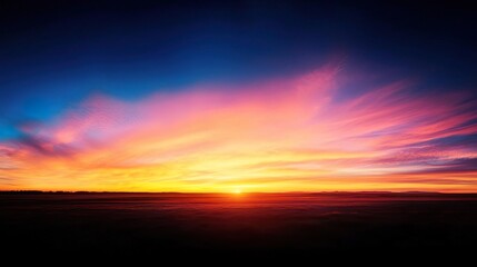 Obraz premium Abstract vivid sky at sunset.