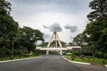 Philippines National Cemetery Libingan ng mga bayani view, Taguig City, Metro Manila, Philippines
