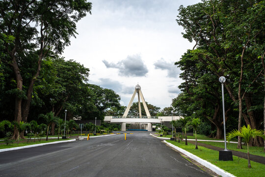 Philippines National Cemetery Libingan ng mga bayani view, Taguig City, Metro Manila, Philippines
