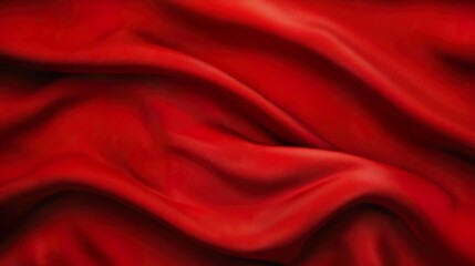 A background featuring 3D luxury red silk velvet curtains, adding elegance and depth.