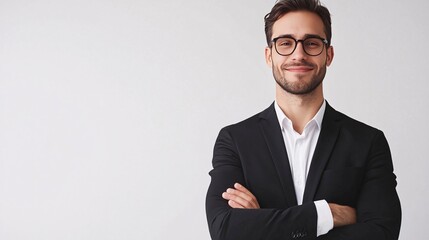 A modern poster template for celebrating entrepreneurial spirit, designed with a clean layout and plenty of space for personalized text against a white backdrop.