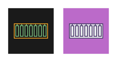 Piano Keys Vector Icon