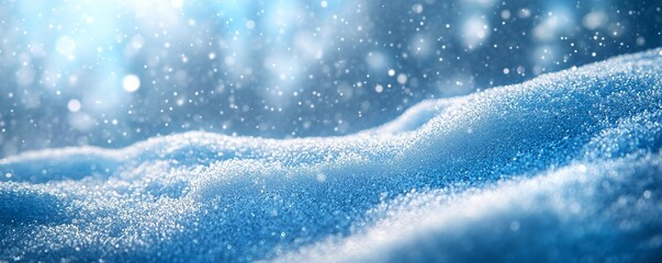Beautiful winter christmas background with snow natural scene. Winter wallpaper for your design 
