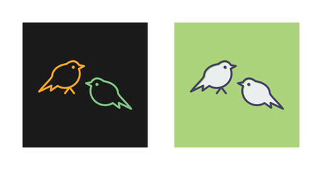 Little Birds Vector Icon