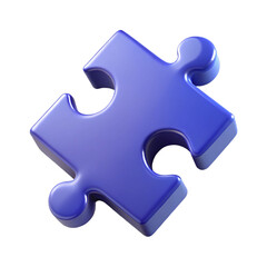 Obraz premium puzzle 3d cartoon style illustration