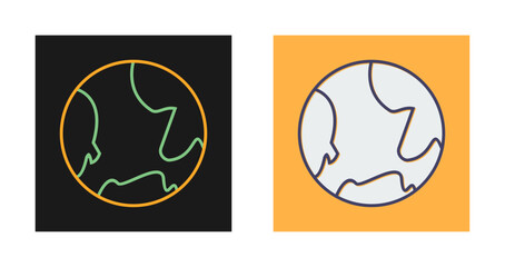 Earth Vector Icon