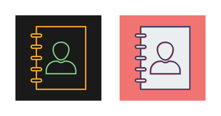 Contacts Vector Icon