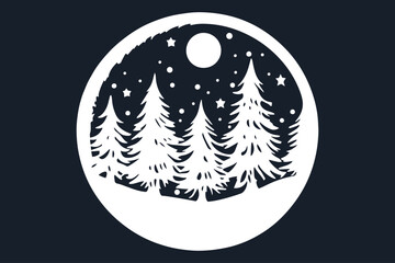 Christmas Decor, Christmas Decor vector, paper cut Christmas Decor SVG cut file