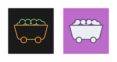 Coal Mine Vector Icon