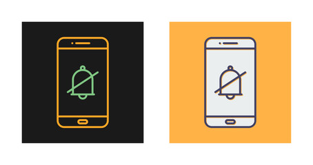 Silent Alarm Vector Icon