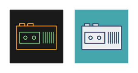 Obraz premium Tape Recorder Vector Icon