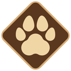 Pet Paws Icon
