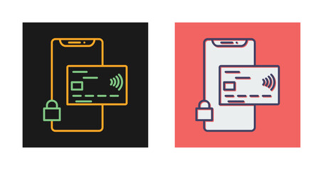 Secure Transactions Vector Icon