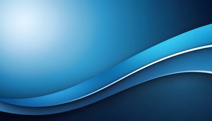 Obraz premium abstract blue wave background