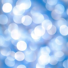 Obraz premium Soft Blue Bokeh Background with Gentle Light Effects