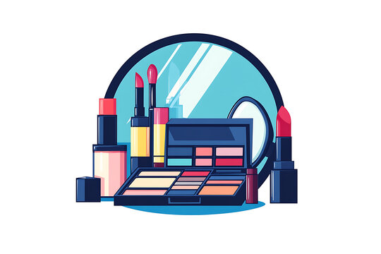 recommend clip art: hand drawn makeup elements