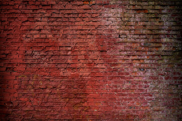 Wall brick texture. Old pattern red stone. Bricks architecture building. Brick wall brown construction. Abstract textured block surface.