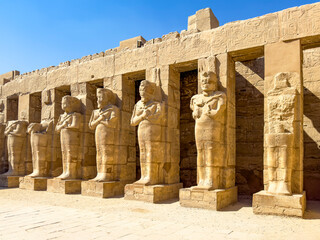 The Karnak Sanctuary of Ramses III is a magnificent temple complex dedicated to the pharaoh and his gods, offering visitors a glimpse into the life and power of the rulers of ancient Egypt.