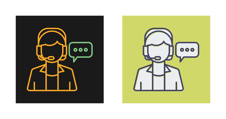 Customer Service Vector Icon