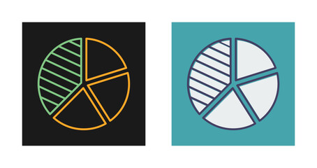 Pie Chart Vector Icon