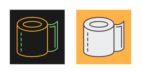 Toilet Paper Vector Icon