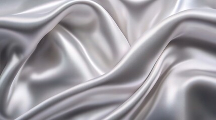 Fototapeta premium Smooth Satin Fabric for Elegant Backgrounds