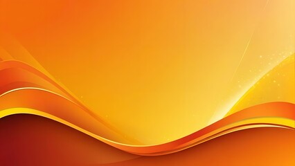 abstract orange wave background