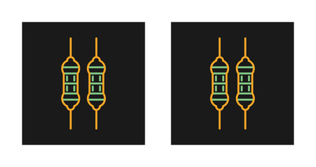 Resistor Vector Icon