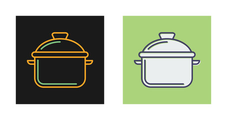 Cooking Pot Vector Icon