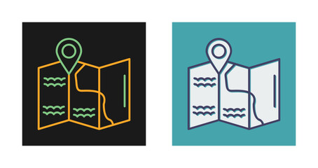 Map Vector Icon