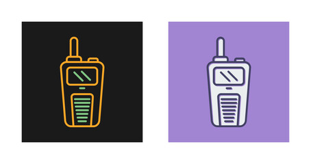 Walkie Talkie Vector Icon