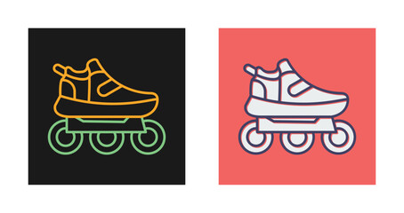 Roller Skates Vector Icon