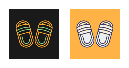 Slippers Vector Icon